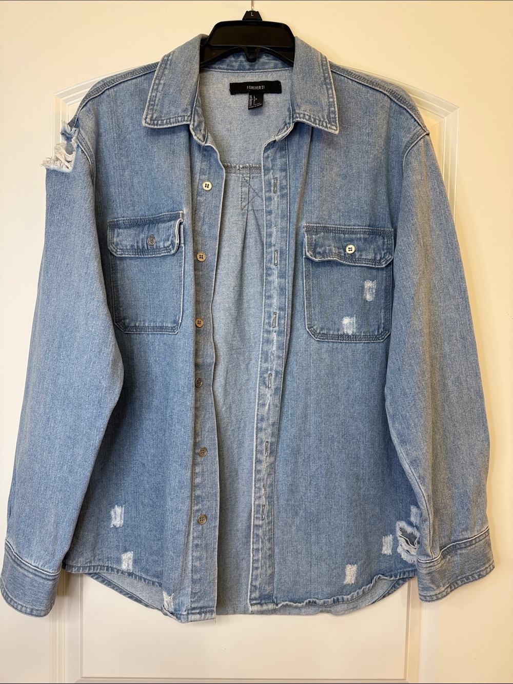 Forever21 Denim Shacket